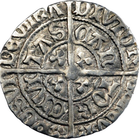 Grande-Bretagne Edward IV Halfgroat 1477-1480 Canterbury – Image 2