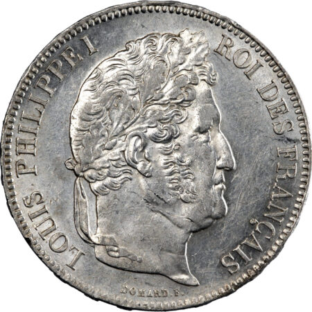 France Louis-Philippe Ier 5 Francs 1839 Rouen