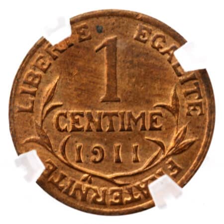 France Centime Dupuis 1911 – Image 2
