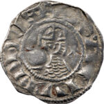 Croisades, Principauté d'Antioche Bohémond III Denier 1163-1201