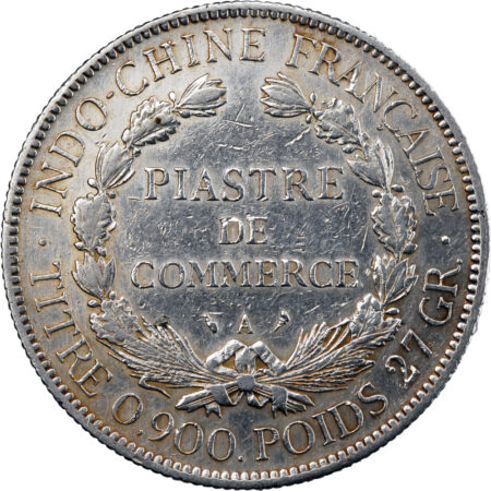 Indochine Piastre 1907 Paris – Image 2
