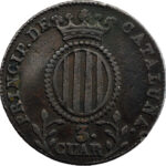 Espagne Isabelle II 3 Quartos 1838 Madrid