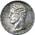 France Charles X Franc 1829 Rouen