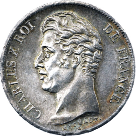 France Charles X Franc 1829 Rouen