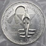 États de l'Afrique de l'Ouest  5000 Francs Essai 1982