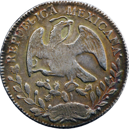 Mexique  8 Reales 1861 San Luis Potosi