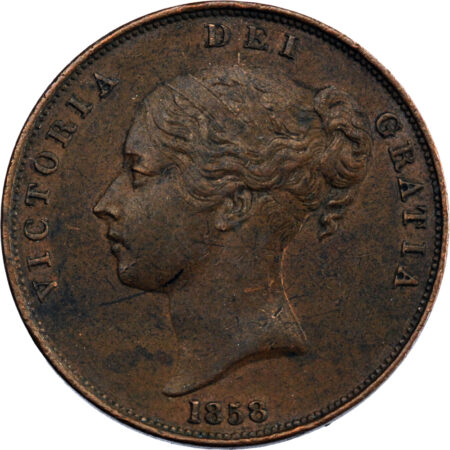Grande-Bretagne Victoria Penny 1858