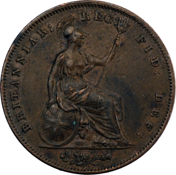 Grande-Bretagne Victoria Penny 1858 – Image 2