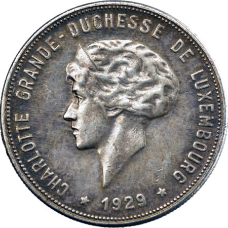 Luxembourg Charlotte 10 Francs 1929