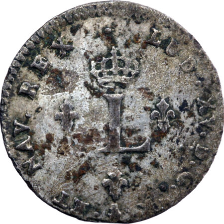 France Louis XV Double sol - Sous Marque 1741 Riom
