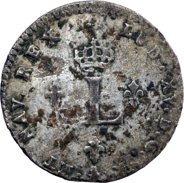 France Louis XV Double sol - Sous Marque 1741 Riom
