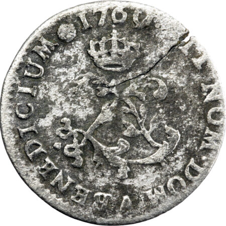 France Louis XV Double sol - Sous Marque 1760 Paris – Image 2