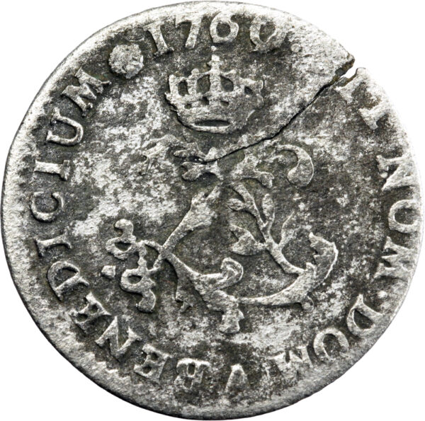 France Louis XV Double sol - Sous Marque 1760 Paris – Image 2