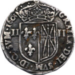 France Henri IV Quart d'écu de Navarre 1603 Saint-Palais