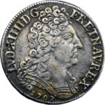 France Louis XIV 20 Sols aux insignes 1707 Paris