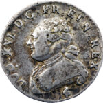 France Louis XVI Vingtième d'écu aux branches d'olivier 1782 Paris