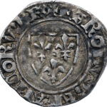 France Charles VI Blanc guénar 1417