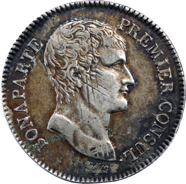France Napoléon Bonaparte Premier Consul 5 Francs An 12 Lyon