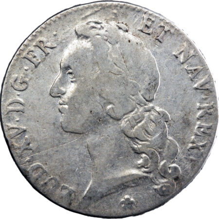 France Louis XV Écu au bandeau 1753 Metz
