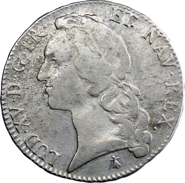 France Louis XV Écu au bandeau 1757 Rennes