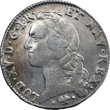 France Louis XV Écu au bandeau 1764 Bayonne