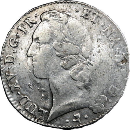 France Louis XV Écu de Béarn au bandeau 1766 Pau