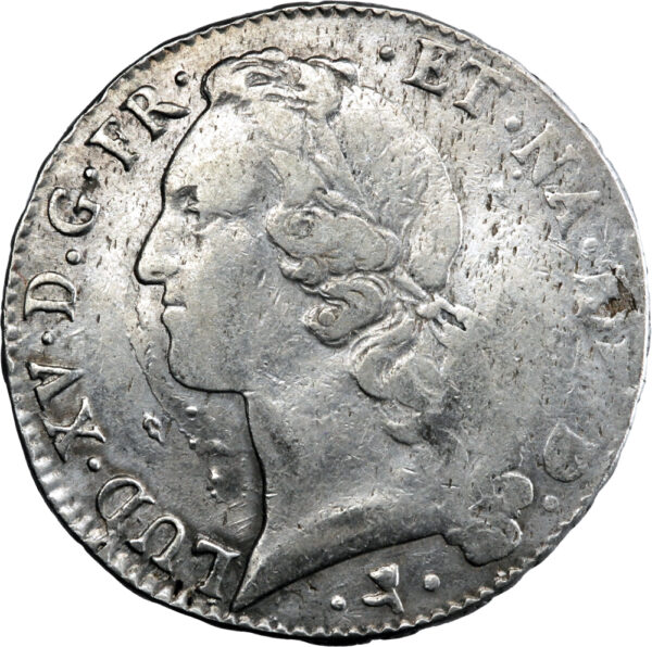 France Louis XV Écu de Béarn au bandeau 1766 Pau