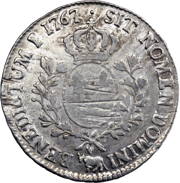 France Louis XV Écu de Béarn au bandeau 1767 Pau – Image 2