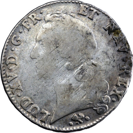 France Louis XV Écu au bandeau 1768 Bayonne