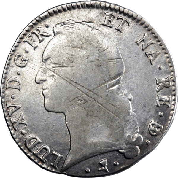 France Louis XV Écu de Béarn au bandeau 1769 Pau