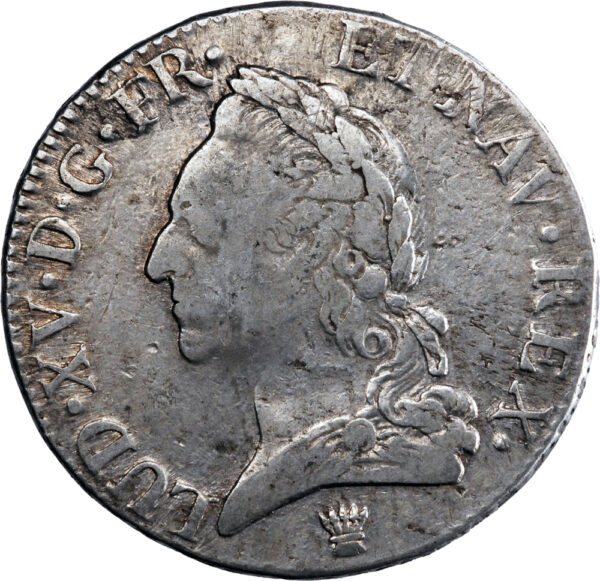 France Louis XV Écu à la vieille tête 1772 Limoges