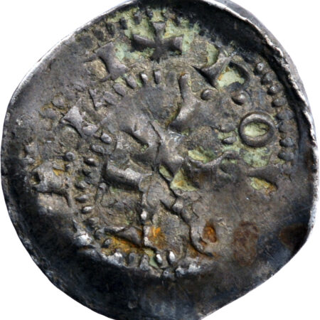 Duché de Lorraine Thiébaut Denier au cavalier 1281-1303 Neufchâteau – Image 2