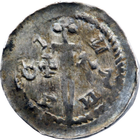 Duché de Lorraine Ferri III Denier au cavalier 1251-1303 Nancy – Image 2