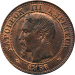 France Napoléon III 2 Centimes 1856 Lille