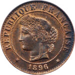 France  Centime 1896 Paris