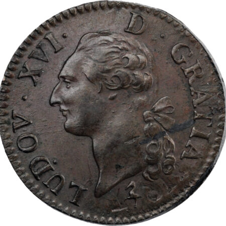 Louis XVI Sol à l'écu 1791 Paris