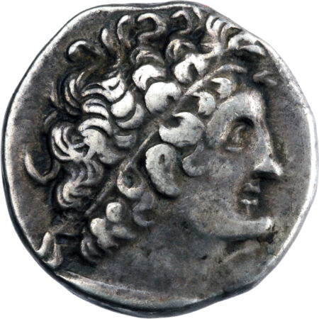 Royaume Lagide d'Egypte Cléopâtre III & Ptolémée IX Tétradrachme 112/111 BC Alexandrie