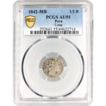 Pérou 1/2 Real  1842 Lima