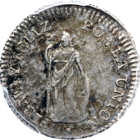 Pérou 1/2 Real  1842 Lima – Image 3