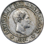 Belgique Léopold Ier 20 Centimes 1861 Bruxelles