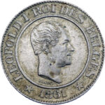 Belgique Léopold Ier 20 Centimes 1861 Bruxelles