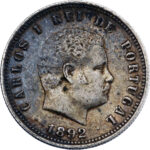 Portugal Carlos I 200 Reis 1892 Lisbonne