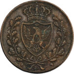 Italie Sardaigne Carlo Felice 5 Centesimi 1826