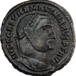 Empire romain Galère Follis 305-311 Alexandrie