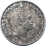 Suède Oskar I 1/16 Riksdaler 1851