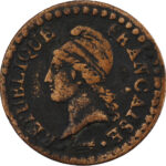 France  Centime AN 8 Paris