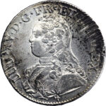 France Louis XV Écu aux branches d'olivier 1735 Orléans