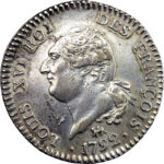 France Louis XVI 30 sols FRANÇOIS au génie 1792 Paris