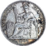 Indochine française  10 Centièmes 1902 Paris