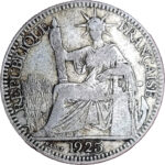 Indochine française  10 Centièmes 1925 Paris